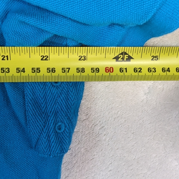 Polo Ralph Lauren Custom fit men's turquoise polo shirt size XL - Picture 11 of 12
